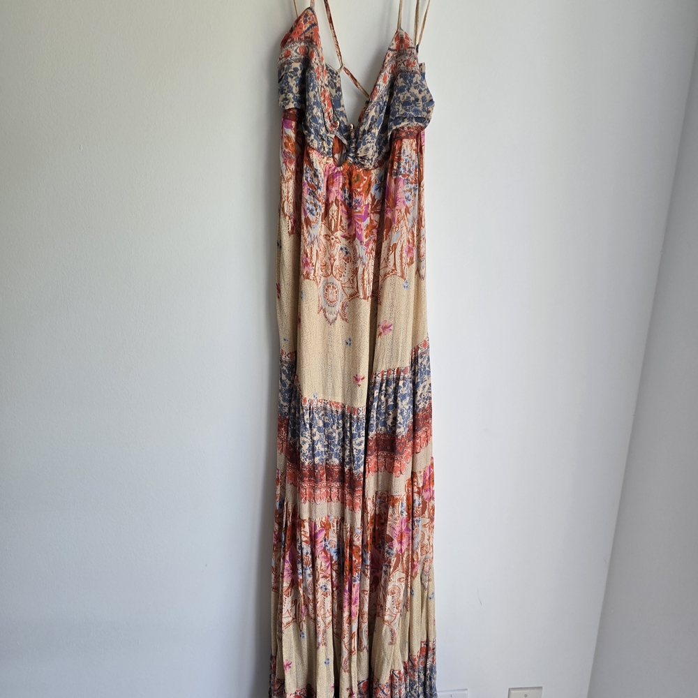 Free People Low Back Maxi Dress